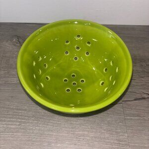 Anthropologie Green Colander